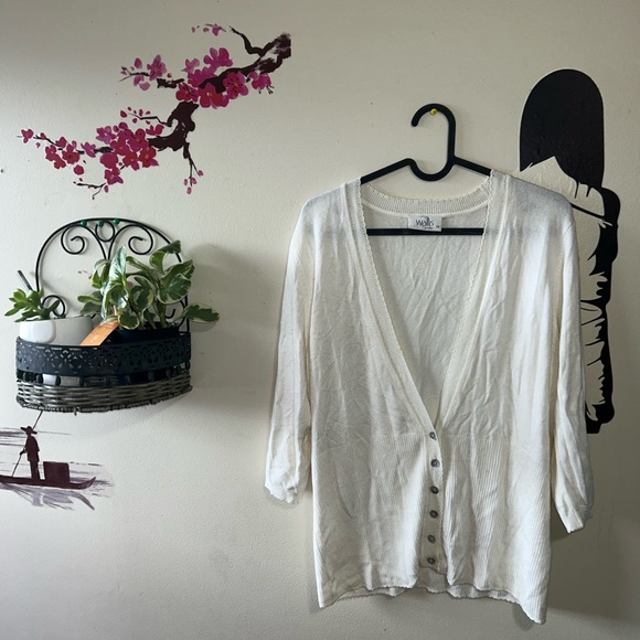 Bright Cream Sweater - Picture 1 of 12